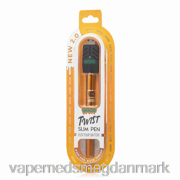Vape Væske Ooze Slim Twist Pen 2.0 Flex Temp Batteri Saftig Orange